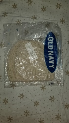 Old Navy baby White Hat 